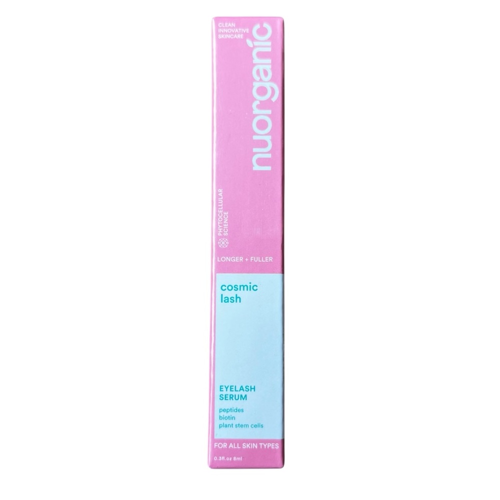 Nuorganic Cosmic Lash Eyelash Growth Serum 8ml Vegan Sealed $55 Retail NEW - Picture 5 of 8